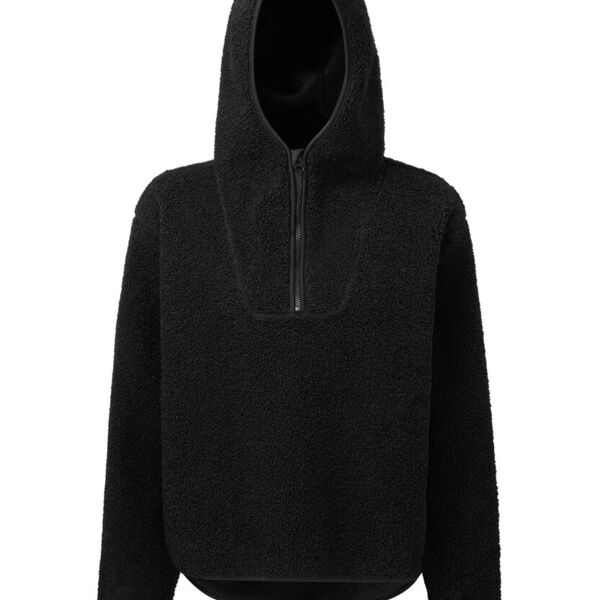 Women's TriDri® sherpa ¼ zip hoodie Thumbnail