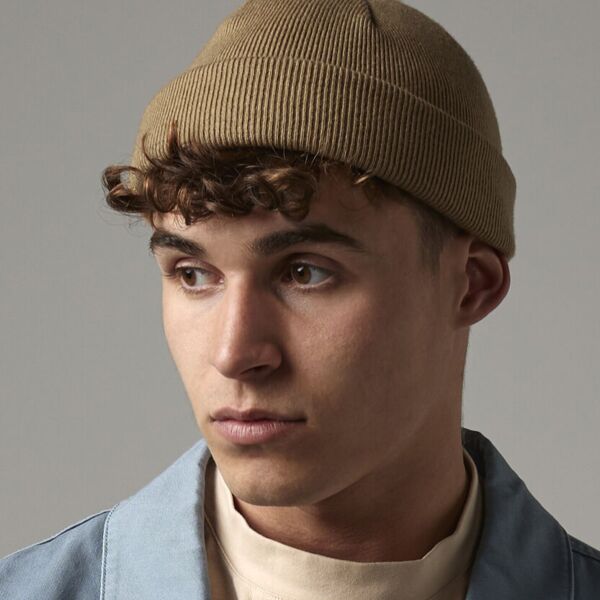 Recycled mini fisherman beanie Thumbnail