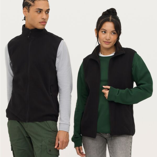 SOL'S Unisex Factor Recycled Micro Fleece Bodywarmer Thumbnail